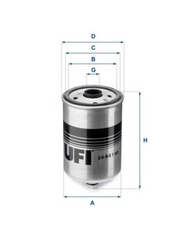Filtro de Combustible para VOLVO S60...