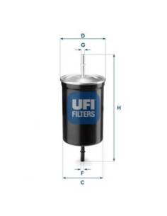 Filtro de Combustible para...