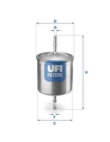 Filtro de Combustible para VOLVO XC70...