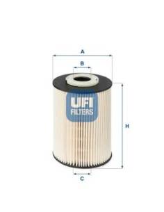 Filtro de Combustible para VOLVO S60 II Versión 2.4 D6 AWD Hybrid del año 06/12 - en Adelante