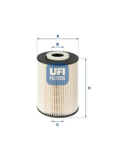 Filtro de Combustible para VOLVO S60...