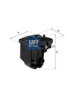 Filtro de Combustible para CITROEN Berlingo II Versión 1.6 HDI 75 del año 04/08 - en Adelante