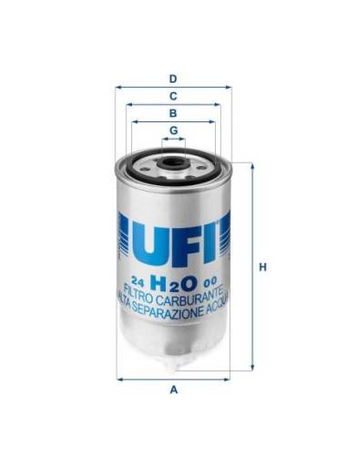 Filtro de Combustible para FIAT Brava...