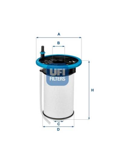 Filtro de Combustible para FIAT Tipo...