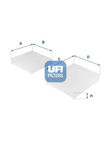 Filtro de Habitáculo para PEUGEOT 207...
