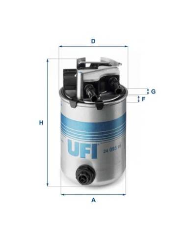 Filtro de Combustible para RENAULT...