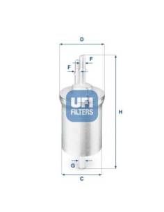 Filtro de Combustible para VOLKSWAGEN Beetle/Maggiolino (5C) Versión 1.4 TSI del año 10/11 - en Adelante