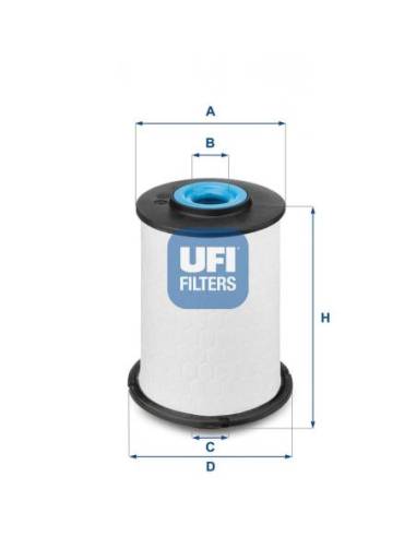 Filtro de Combustible para OPEL Mokka...