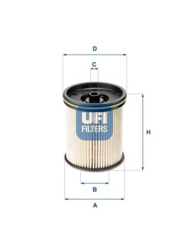 Filtro de Combustible para OPEL Astra...