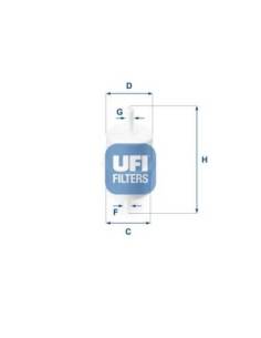 Filtro de Combustible para...