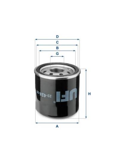 Filtro de Aceite para RENAULT Clio I...