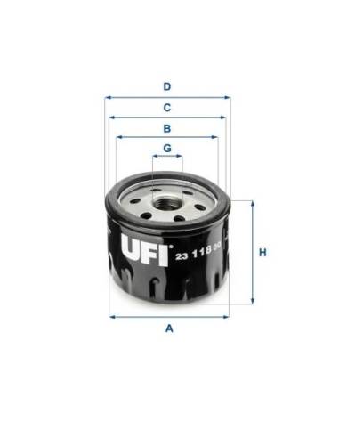 Filtro de Aceite para RENAULT R6...