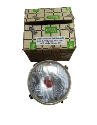 Óptica Faro H4 para Renault 4, 6, 8,...