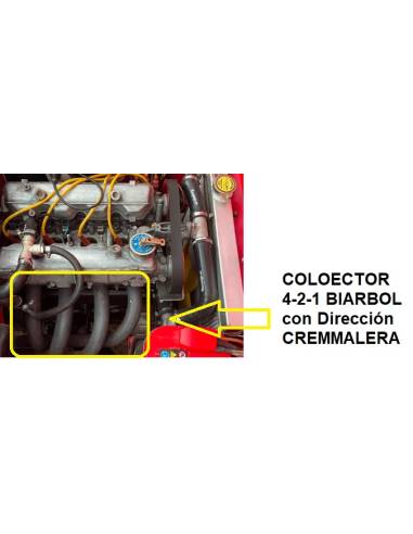 Colector de escape SEAT 124/1430...