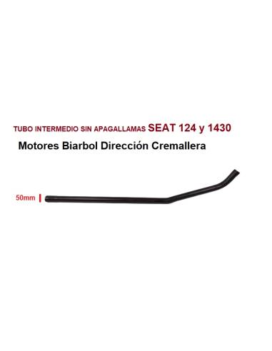 Tubo Intermedio Recto SEAT 124 "sin...