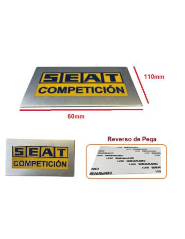 Placa Aluminio "SEAT COMPETICIÓN"...