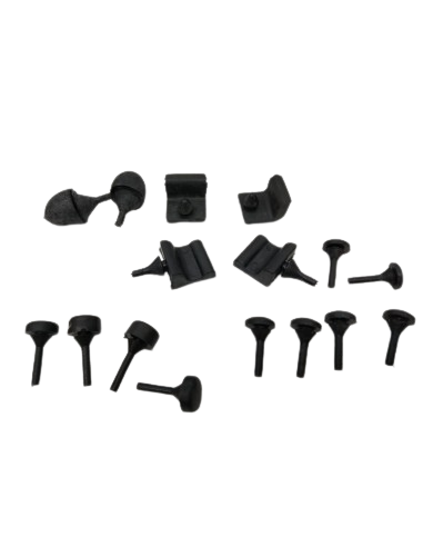 KIT Topes de Goma SEAT 600 - 18Unidades