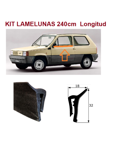 KIT Lamelunas SEAT Panda y Marbella...