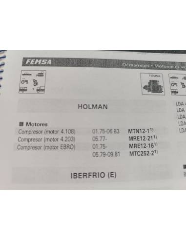 Motor arranque Motor Perkins y...