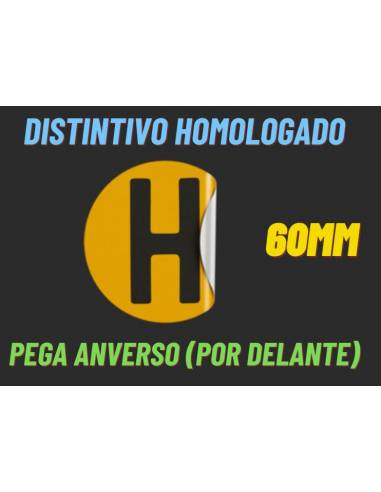 Distintivo "H" Vehículo Histórico -...