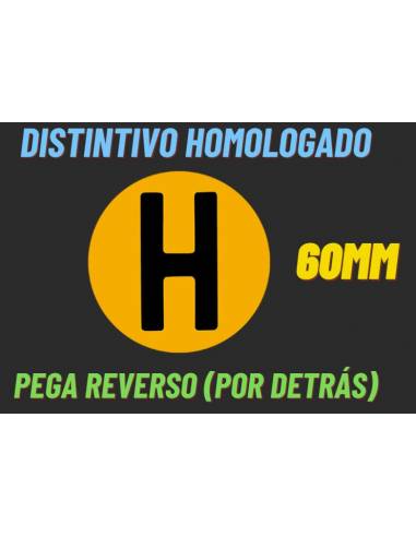 Distintivo "H" Vehículo Histórico -...