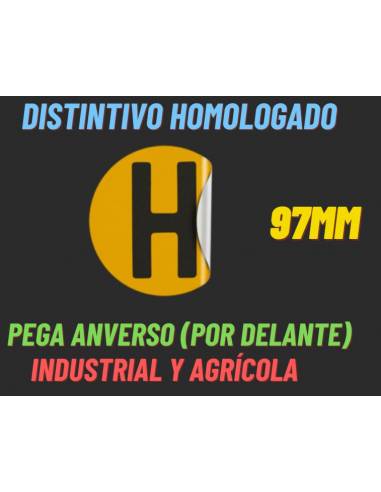 Distintivo "H" Vehículo Histórico -...