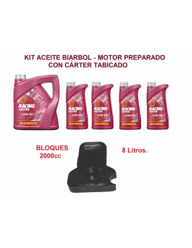 PACK Aceite Bi-árbol 2000cc Cárter...