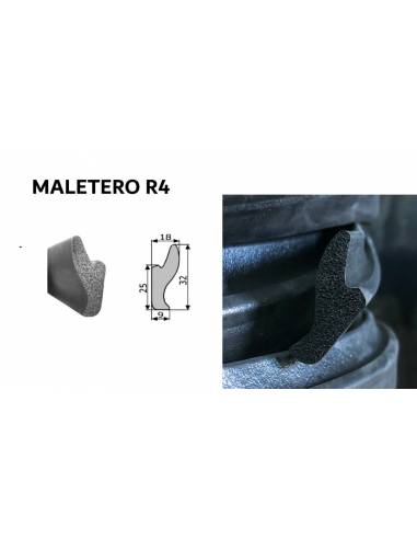 Goma Completa Maletero RENAULT 4