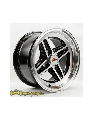 Targa 4 Unidades 13x5" Negro