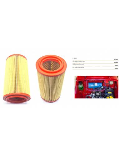 Filtro Aire SEAT 600, D, E, L, ESPECIAL.