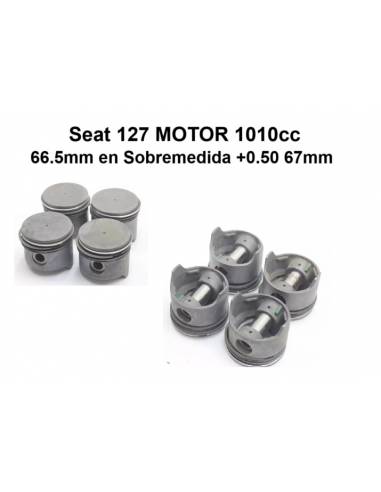 Pistones con Segmentos SEAT 127...