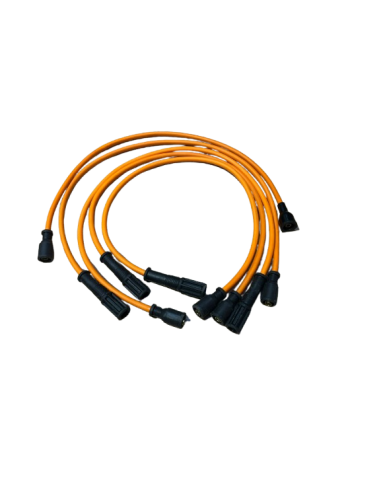 Kit Cables Bujía Silicona Naranja -...