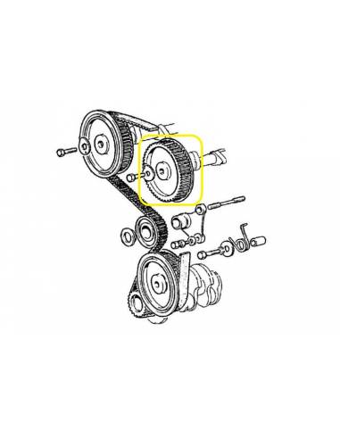 KIT Poleas Metálicas MOTOR SEAT/FIAT...
