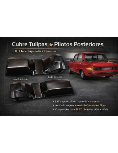Pareja Cubre Tulipas Traseras SEAT...