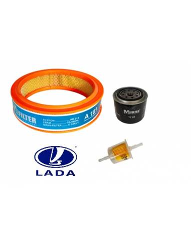 KIT Filtros Lada Niva:  Aceite, Aire...