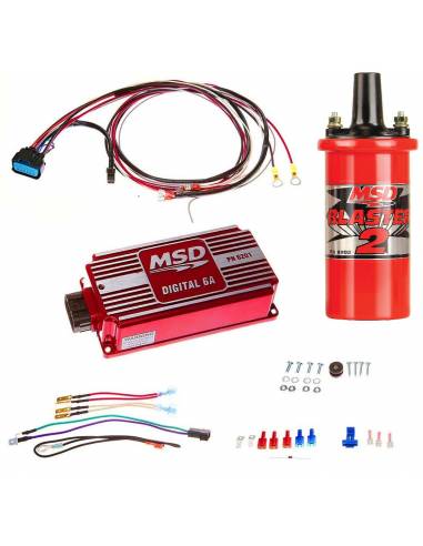 KIT ENCENDIDO MSD DIGITAL 6A + BOBINA...