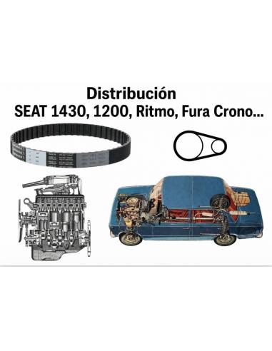 Correa Distribución SEAT 124, 1430,...