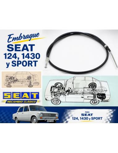 Cable de Embrague SEAT 124/1430/SPORT