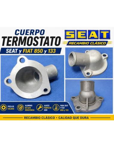 Tapa Cuerpo Termostato FIAT y SEAT...