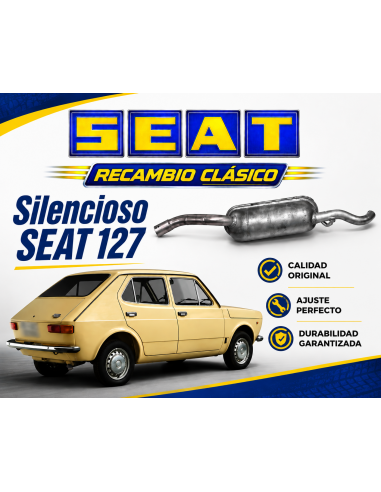 Silencioso Escape OEM - SEAT 127