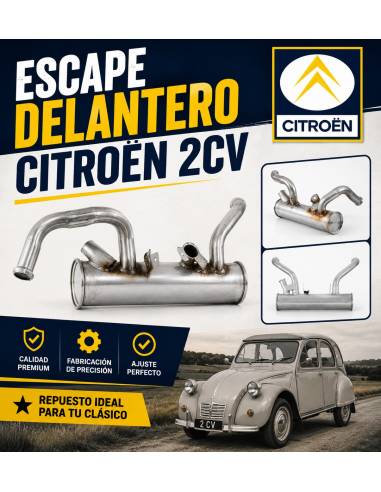 Escape Delantero Completo Citroen 2CV