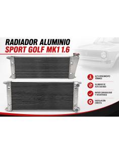 Radiador de aluminio...