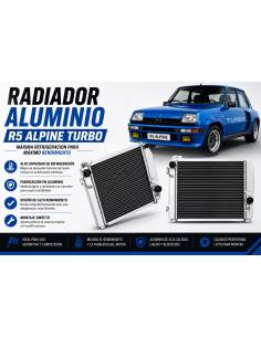 Radiador Aluminio RENAULT 5...
