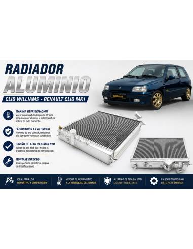 Radiador Aluminio Sobredimensionado-...