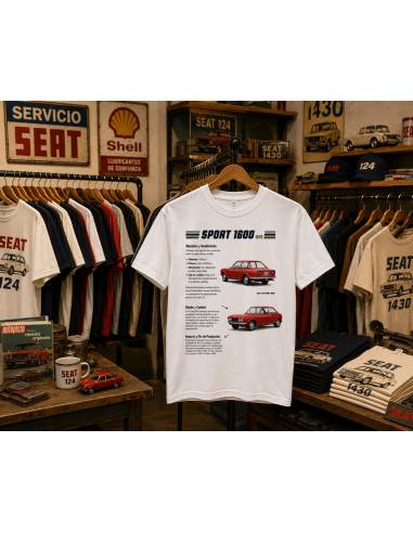 Camiseta SEAT 124 SPORT 1600