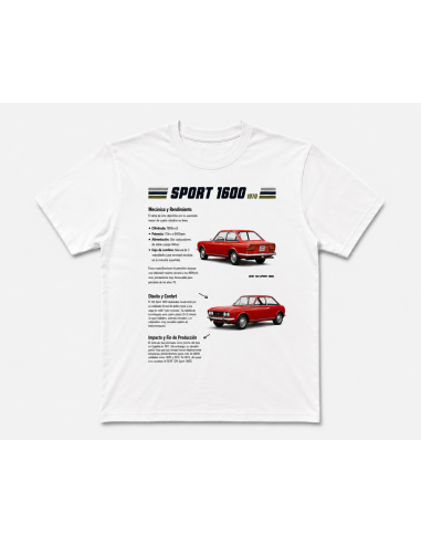 Camiseta SEAT 124 SPORT 1600