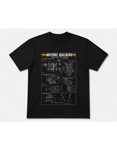 Camiseta Motor Bi-árbol - Bialbero...