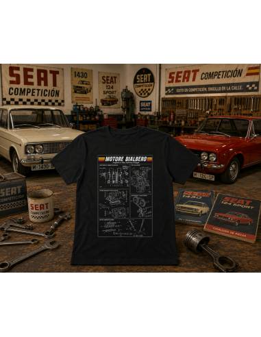 Camiseta Motor Bi-árbol - Bialbero...