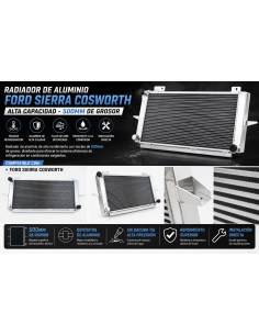 Radiador Aluminio - Ford Sierra RS500 Cosworth 2.0 86-92