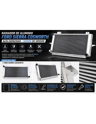 Radiador Aluminio - Ford Sierra RS500...